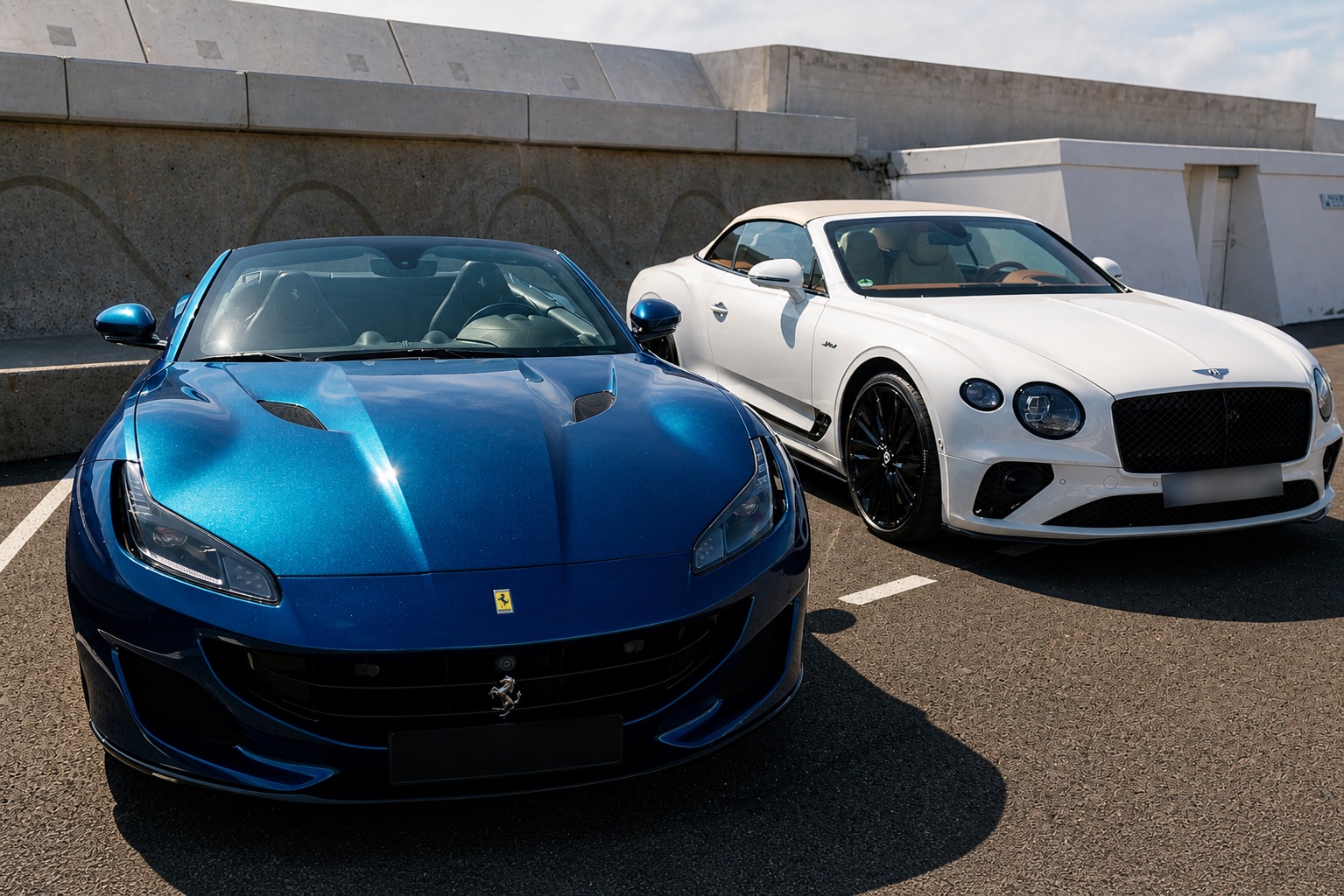 Supercars at the Atlantic tour start